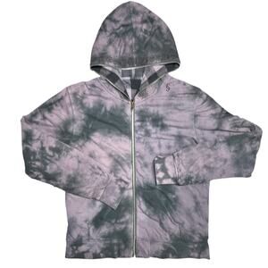 SUBSCRIPT 100% Cotton Y2K Reversible Hoodie Sword Embroidered Size Men's M